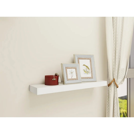 XMSJH Wood Floating Shelf Set For Wall Display Home Decor
