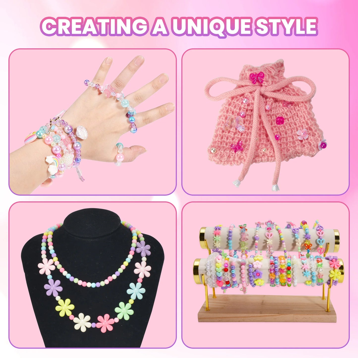 Friendship Bracelet Making Kit Creative DIY Jewelry Set