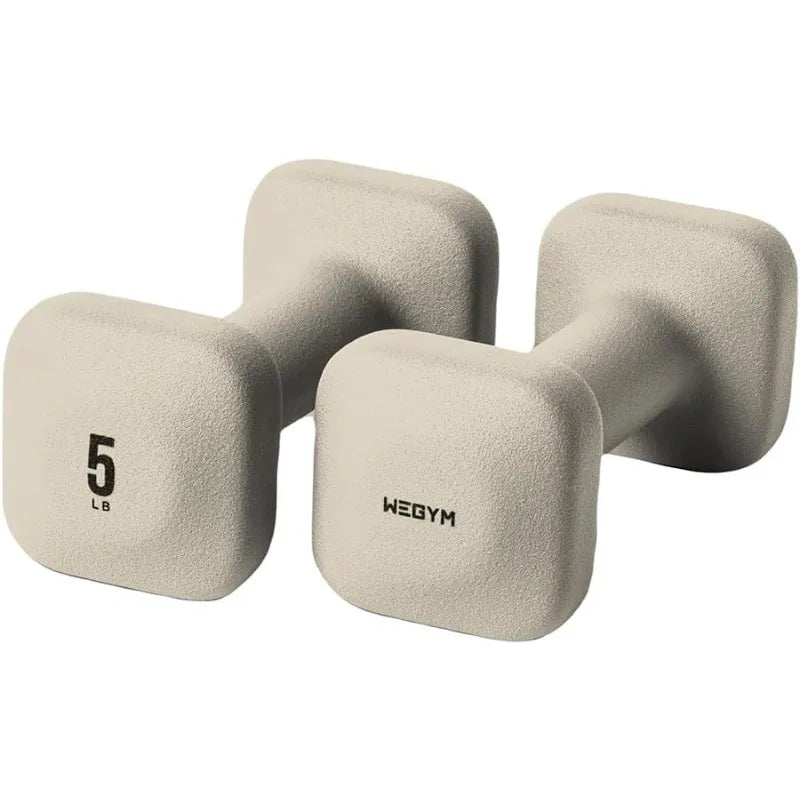 YTYIN Safe Grip Dumbbells Anti Slip Thick Handles at Home