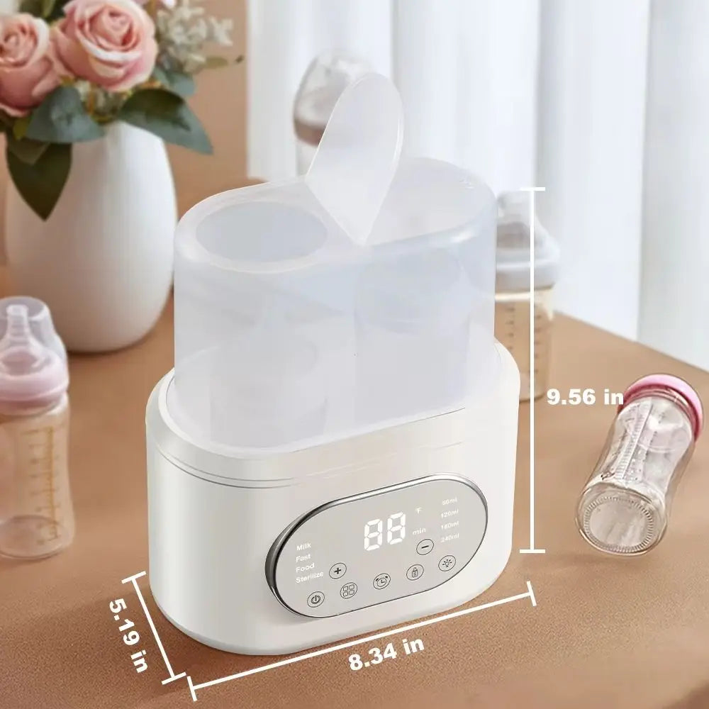 Baby Bottle Warmer Dual Fast Heating Timer