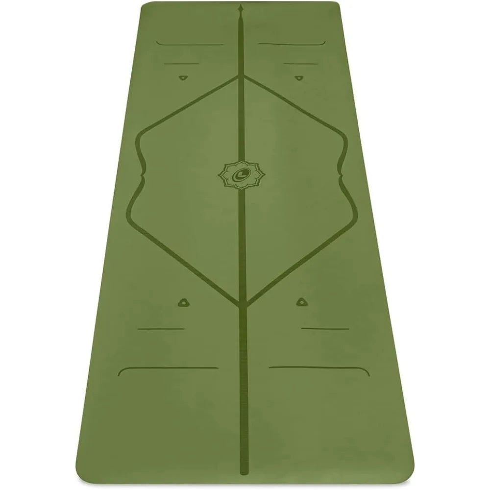 Chengwei Travel Yoga Mat Patented Alignment System Grip