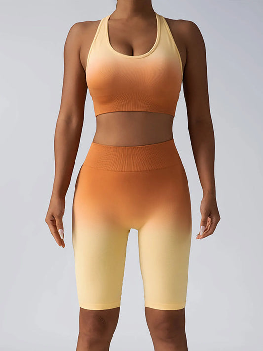 Zhejiang Womens 2 Piece High Waist Yoga Set Butt Lift