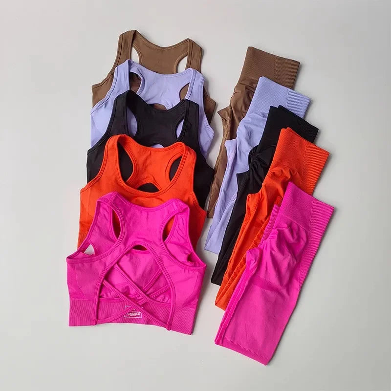 Zhejiang Seamless High Waist Leggings Tracksuit Women Yoga