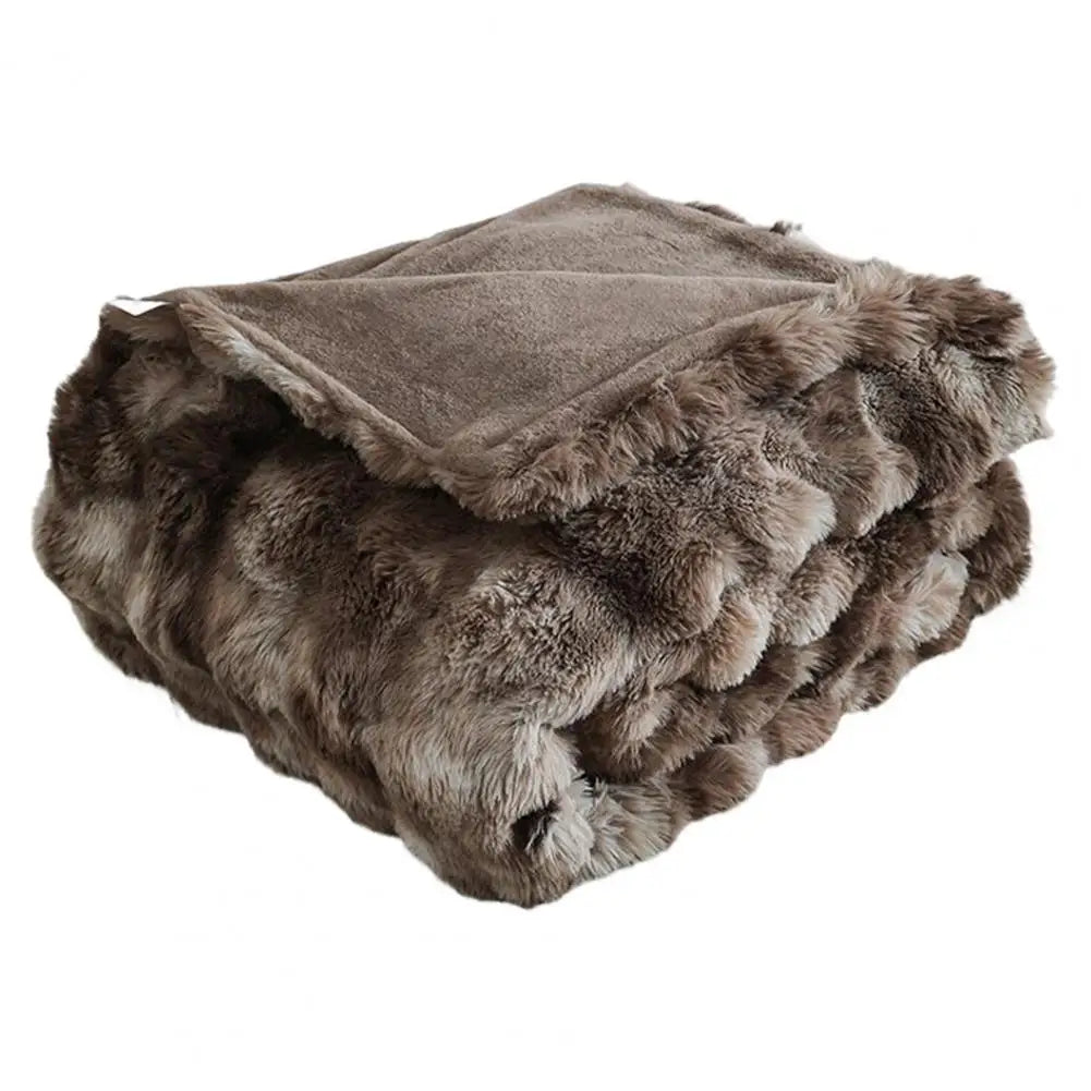 Craft of Weaving Lightweight Bubble Plush Blanket Travel