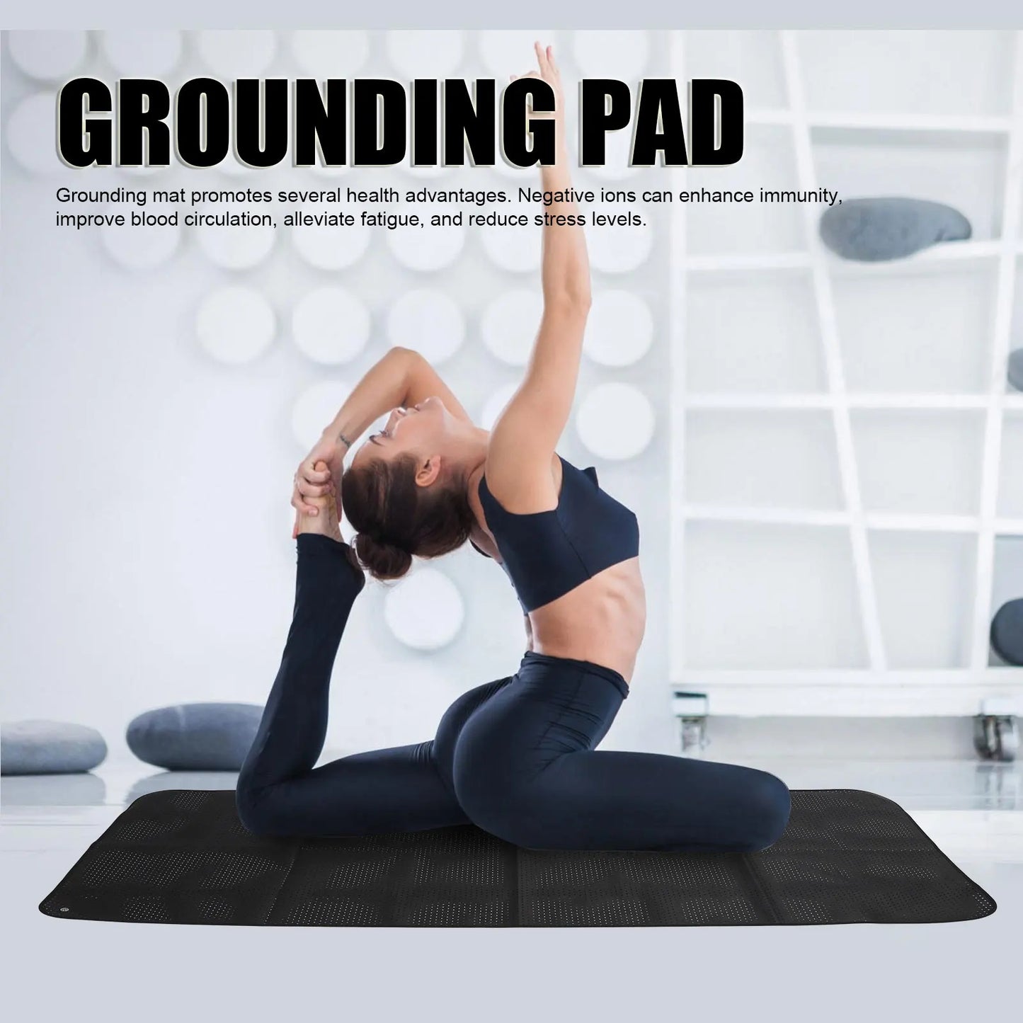 Grounding Sheet Breathable Mat for Anxiety Relief and Meditation