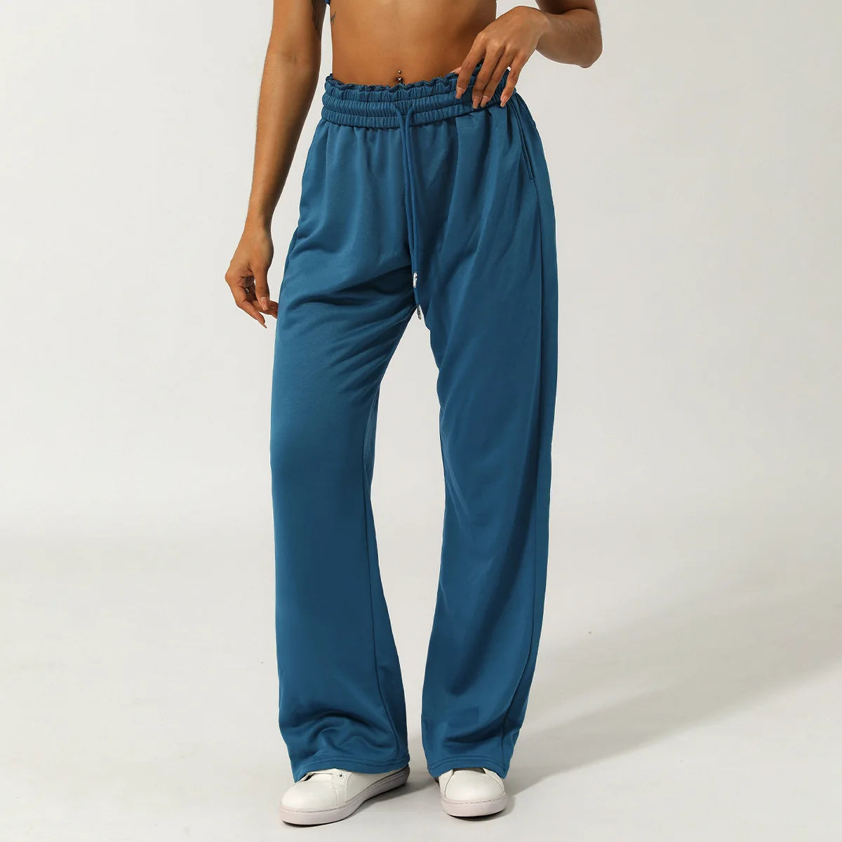 COZOKCN Women Sweatpants Drawstring Pockets Joggers