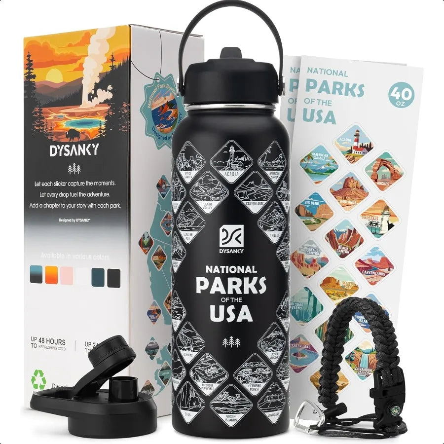 BP National Parks Insulated Stainless Steel Water Bottle