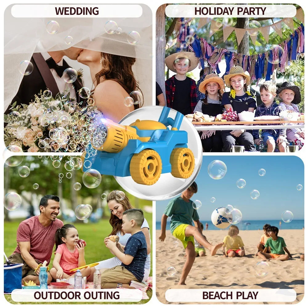 Conusea Bubble Machine for Outdoor Kids Toys