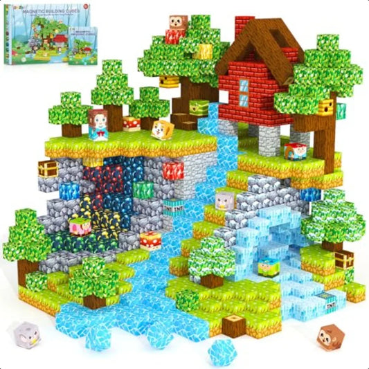 Magnetic Building Blocks Toddler Travel Toys