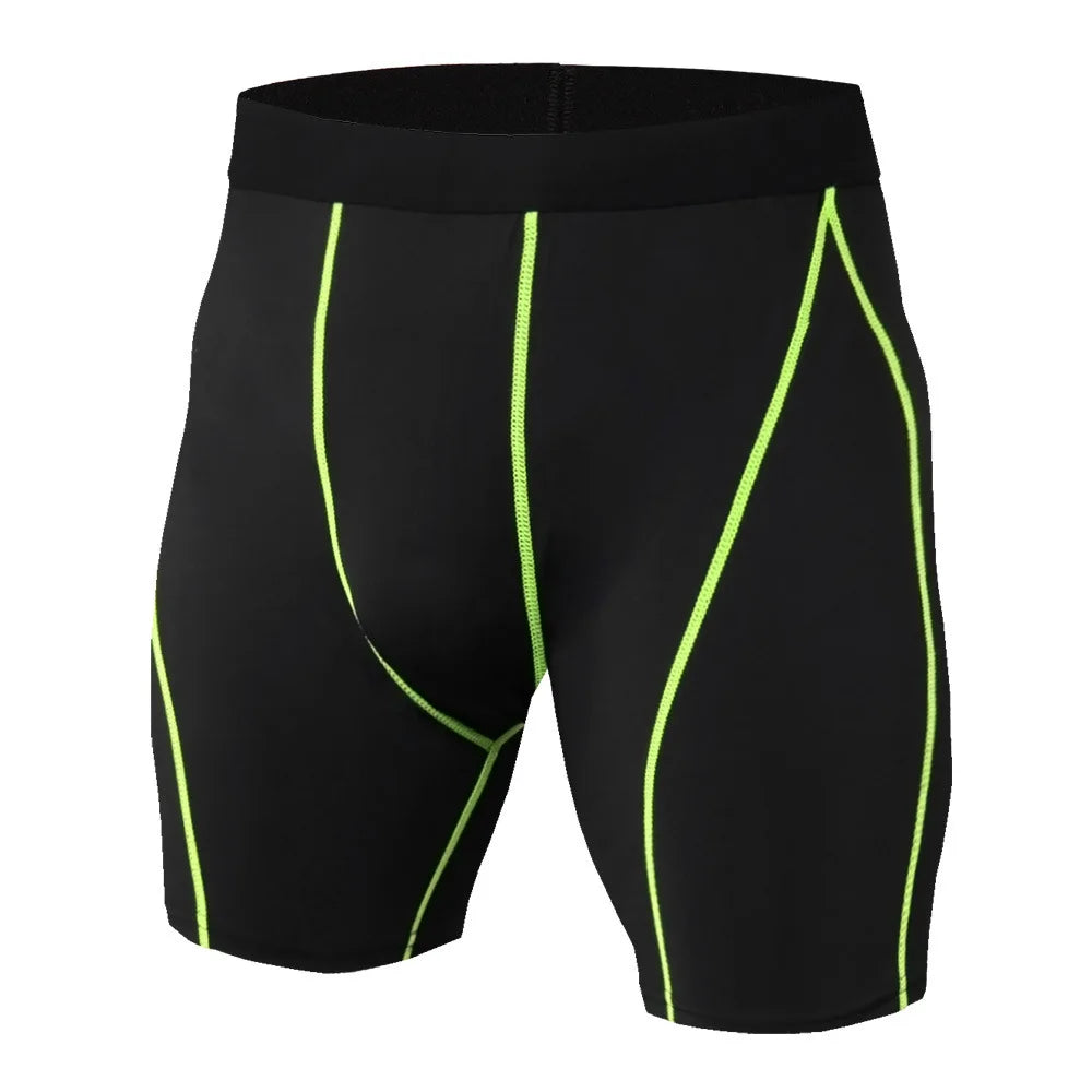 Mens Compression Shorts Quick Dry Training Pants Running