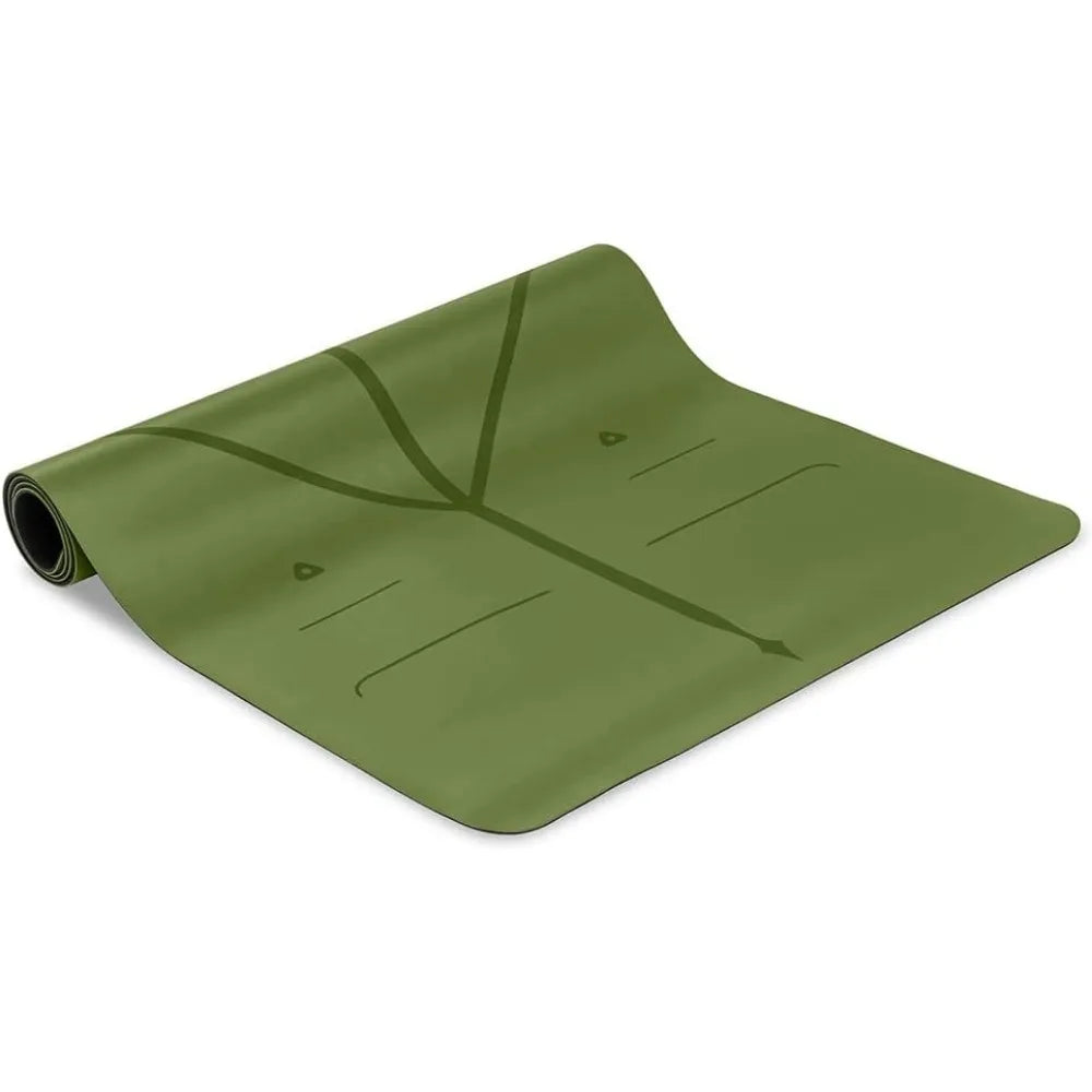 Chengwei Travel Yoga Mat Patented Alignment System Grip