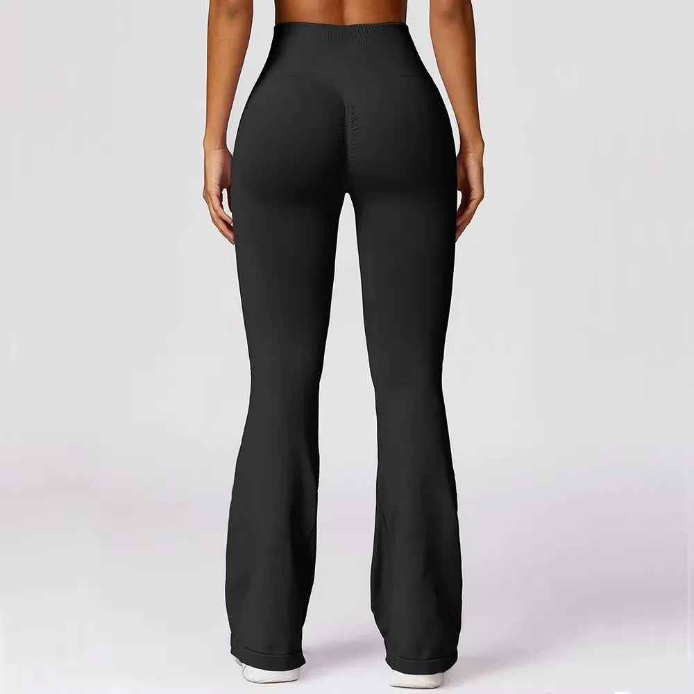 Vital Spark Seamless Flare Leggings High Waist Yoga Pants