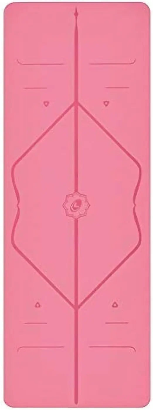 Chengwei Travel Yoga Mat Patented Alignment System Grip