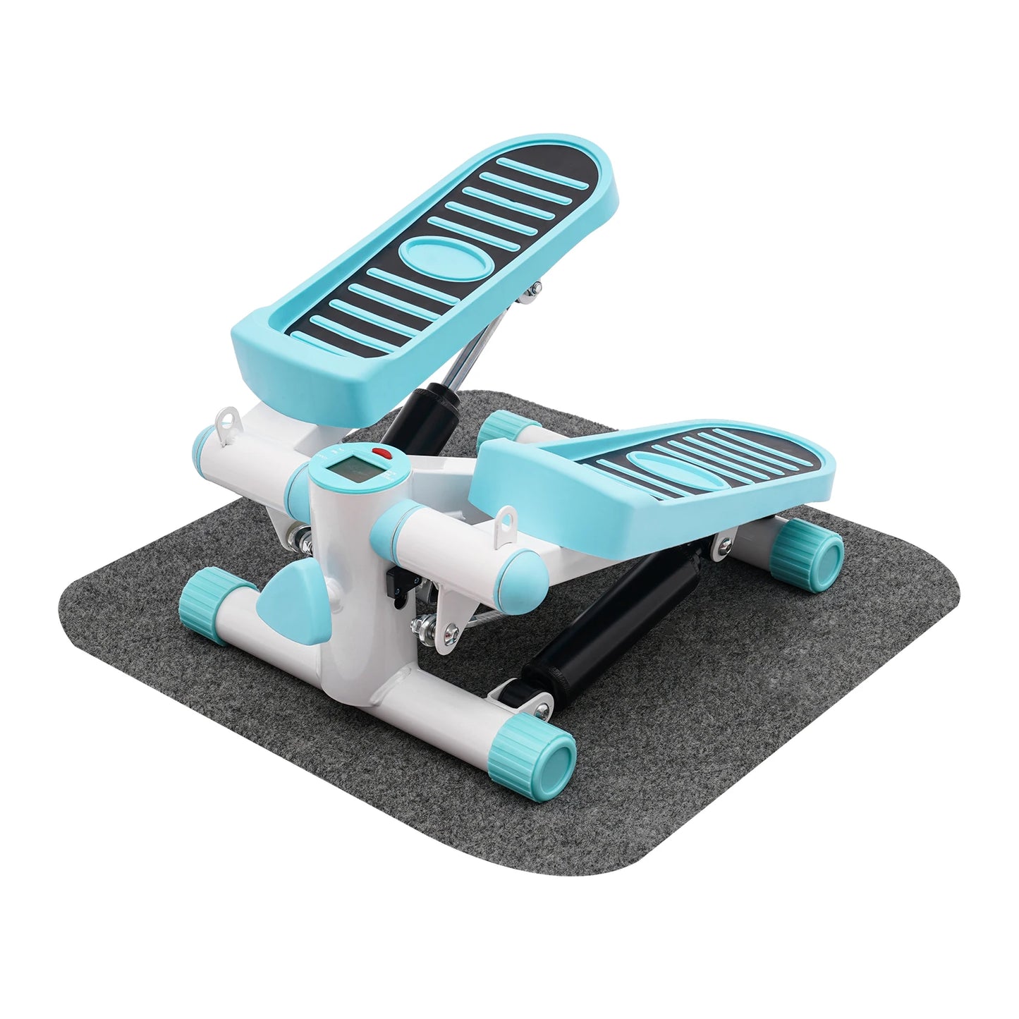 Compact Step Fitness Machine with Real-Time Monitoring