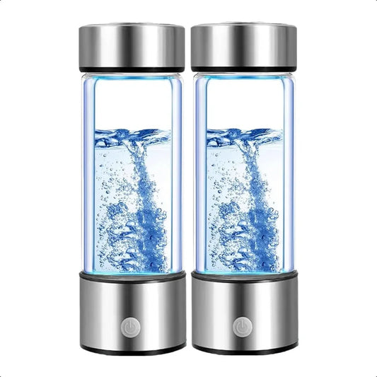 Care Hydrogen Water Bottle Generator 2 Pack SPE PEM