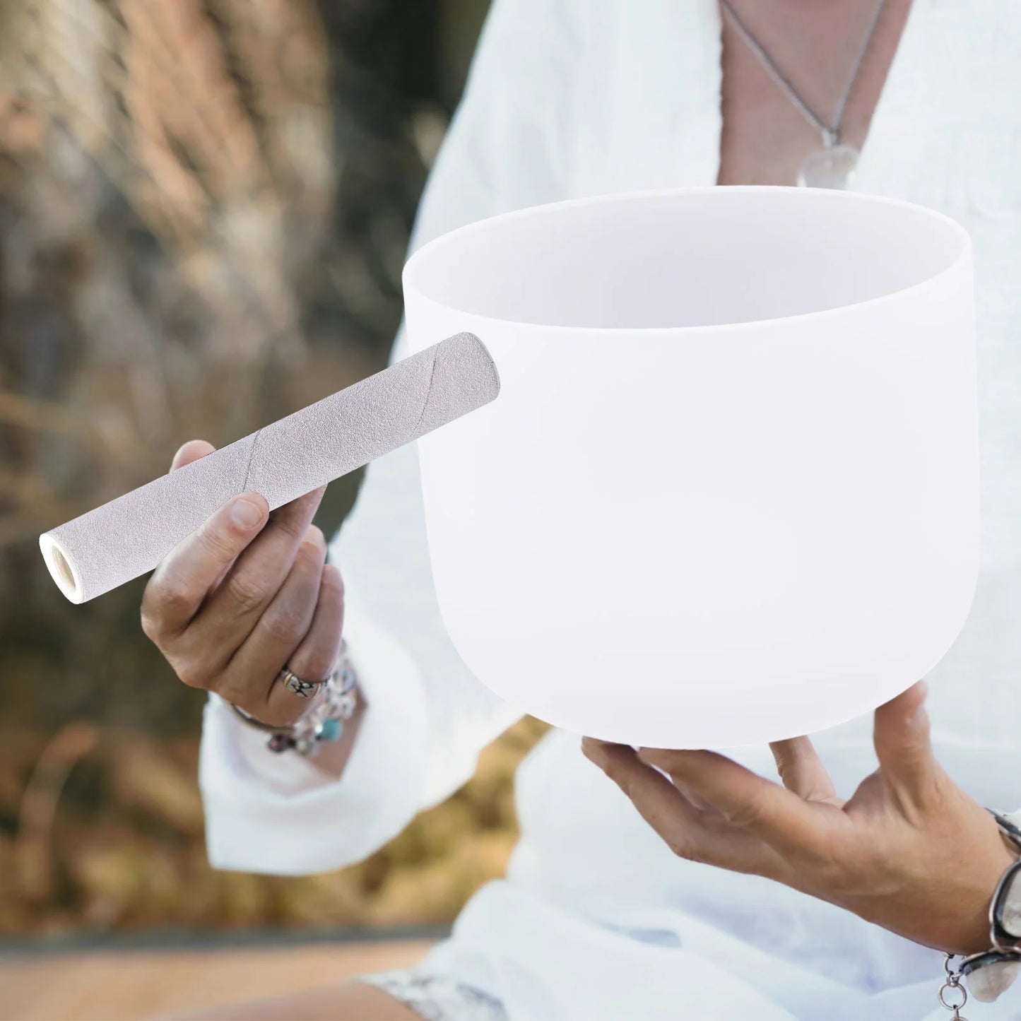 Drum Pad Singing Bowl Quartz 432 To 440Hz Healing Sound