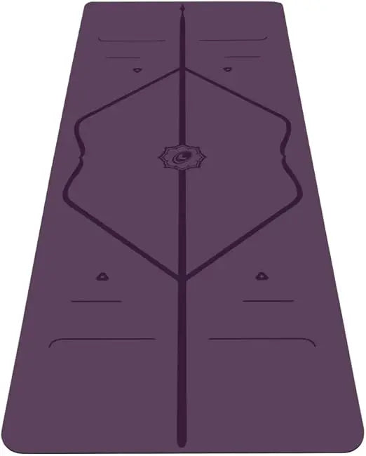 Chengwei Travel Yoga Mat Patented Alignment System Grip