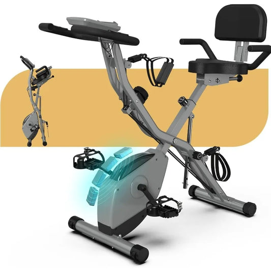 YTYIN Indoor Exercise Bike Seniors Foldable 5 In 1