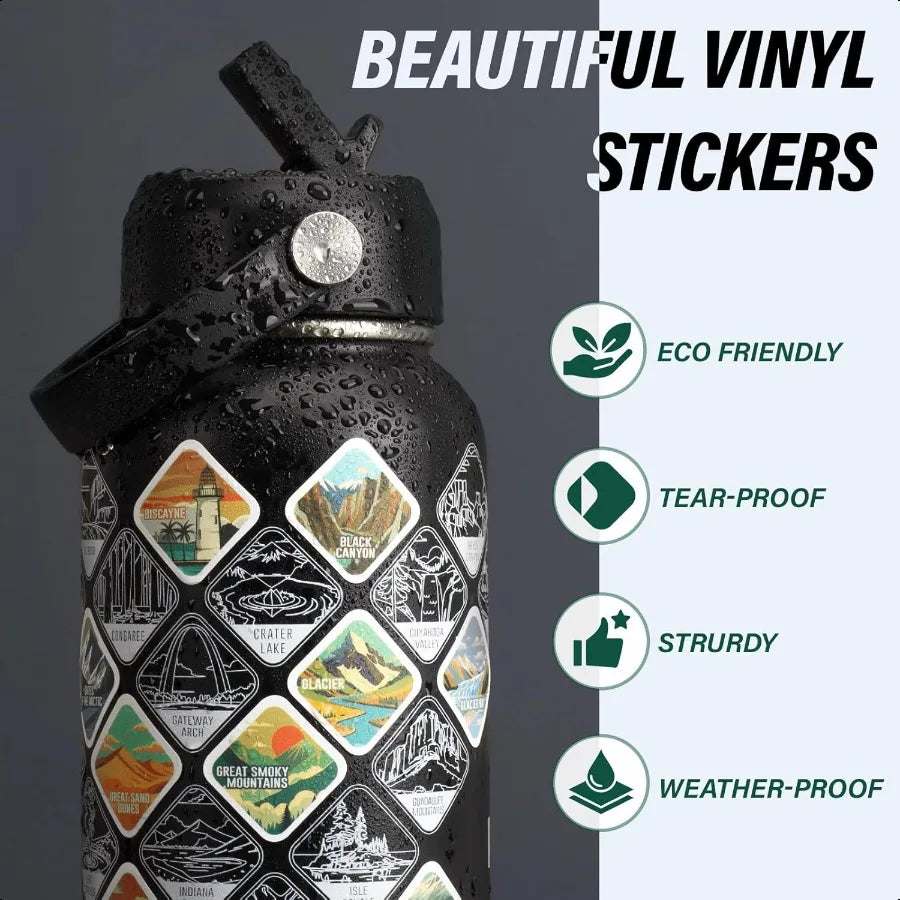 BP National Parks Insulated Stainless Steel Water Bottle