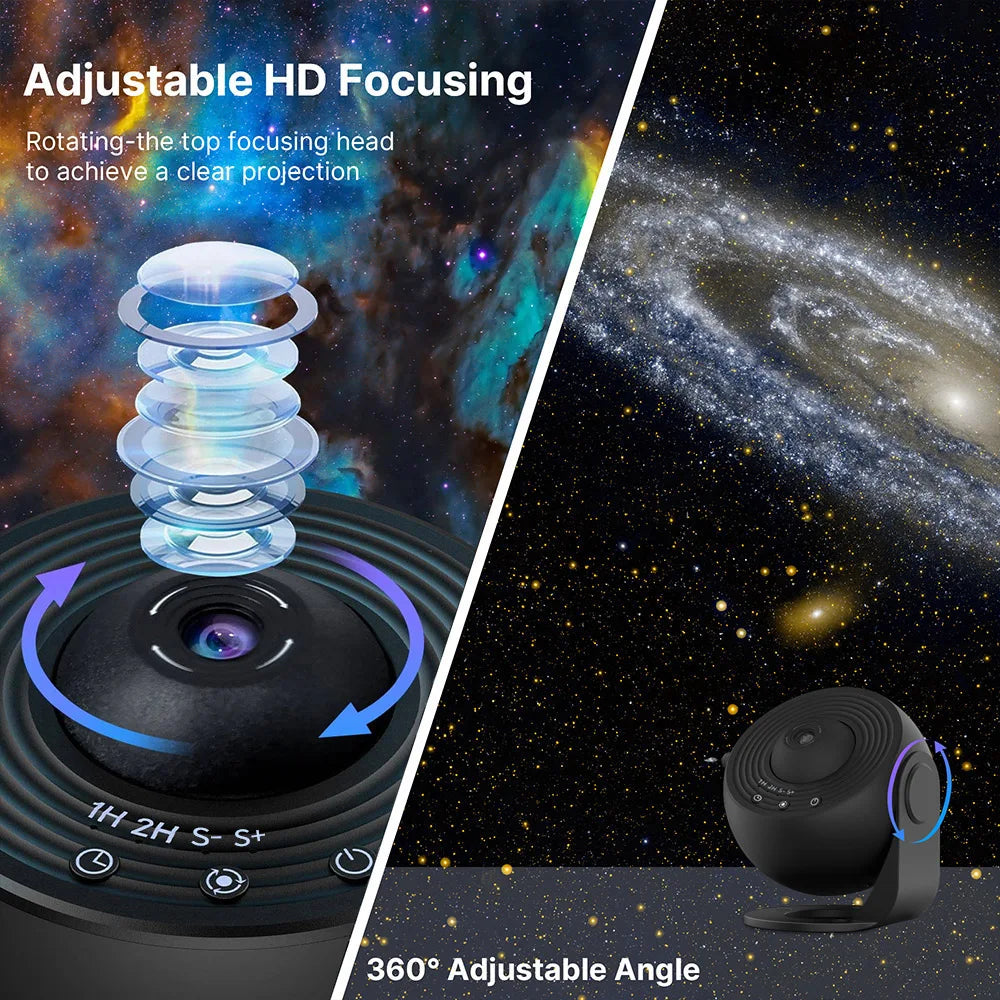 Mexllex 13 In 1 Galaxy Ultral Star Projector Night Light