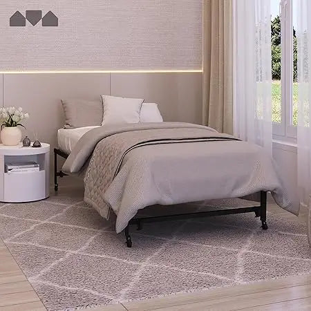 TIFICY Daybed With Backrest And Pop Up Trundle Modern Frame