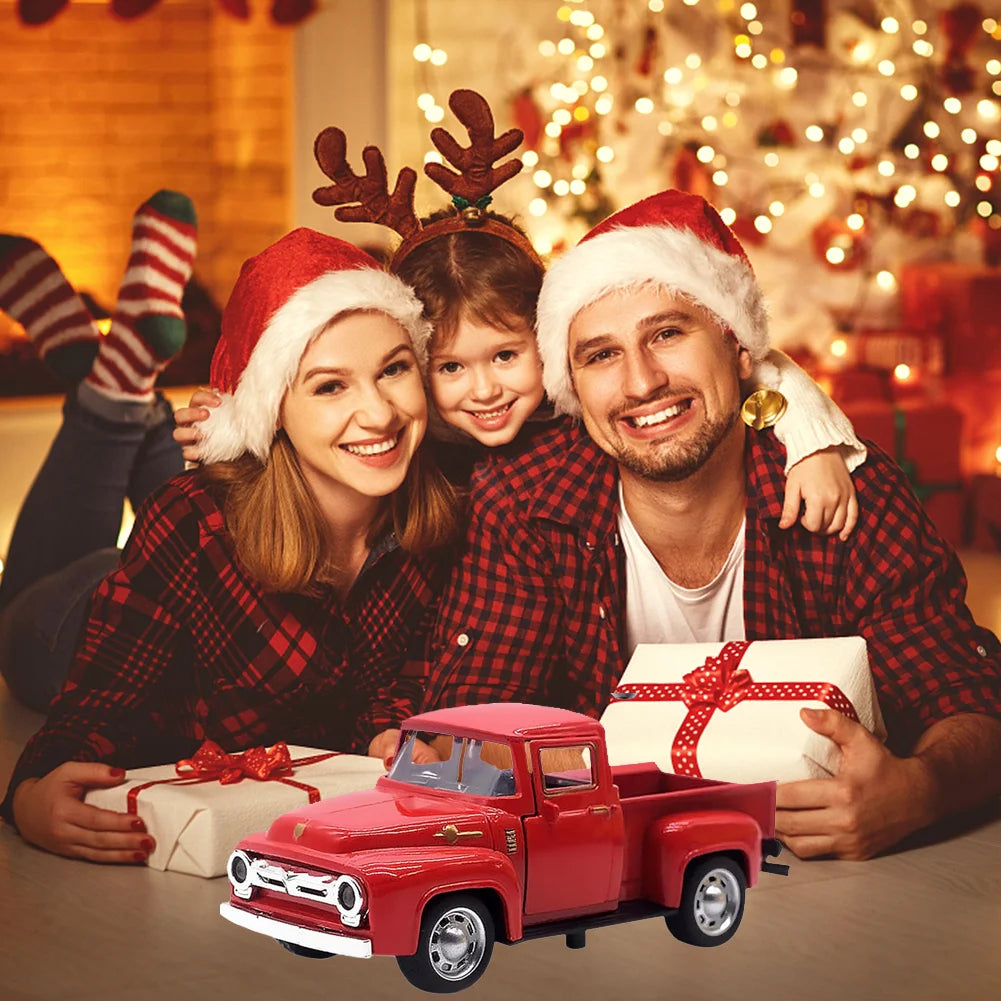 Topmaya Diecast Alloy Truck Toy Driveable Car For Kids