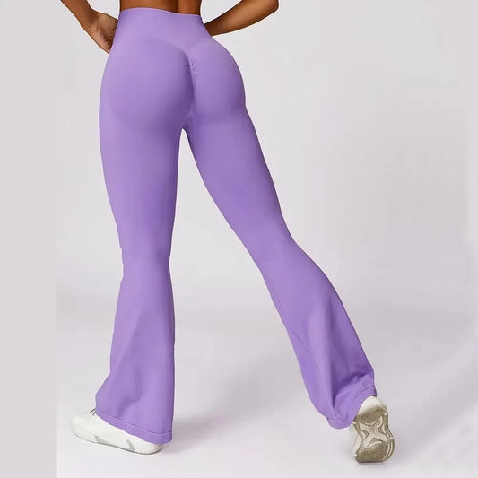 Vital Spark Seamless Flare Leggings High Waist Yoga Pants
