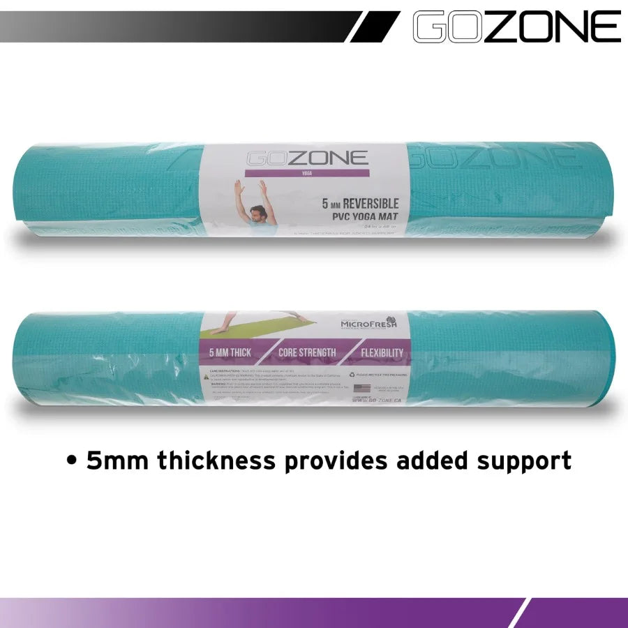 Hignconcerned Premium PVC Non Slip Yoga Mat For Workouts